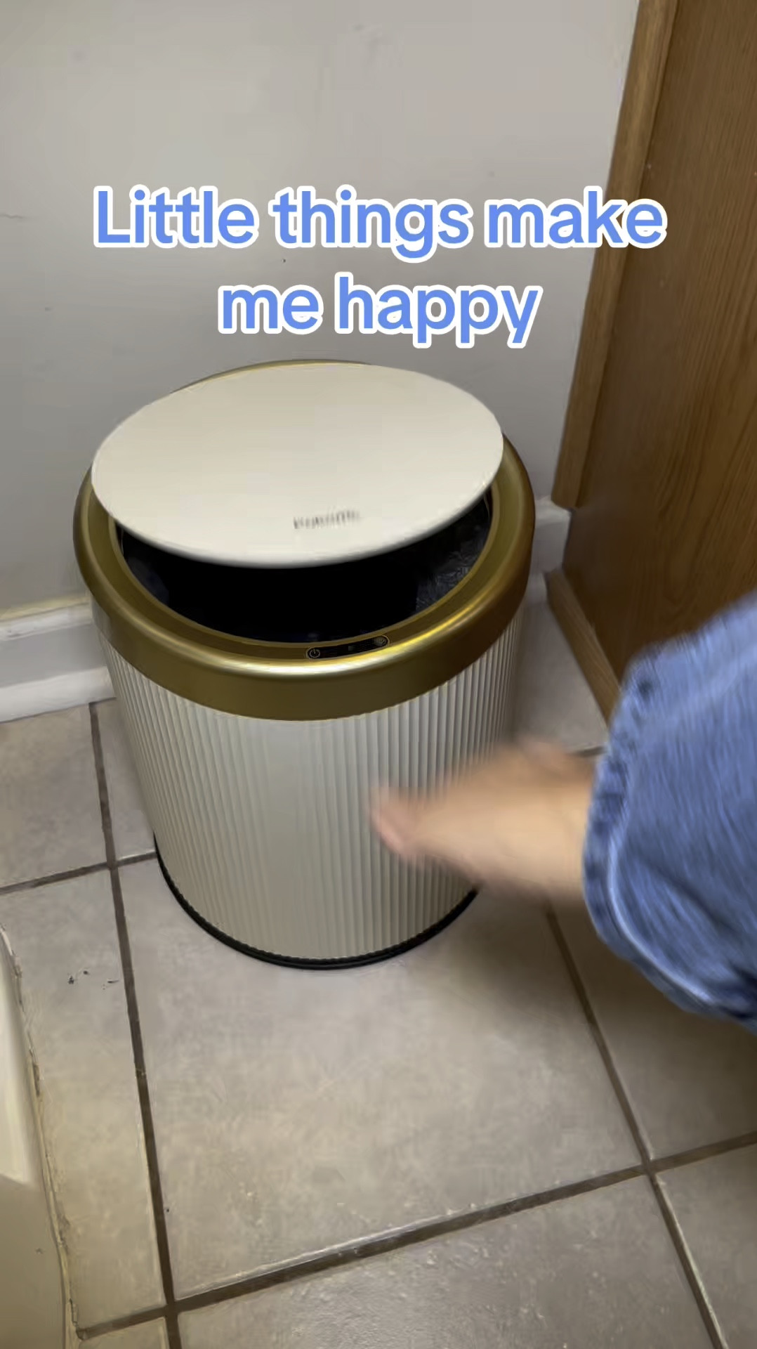 I love that this trashcan looks sleek and compact and also hides the nasty trash bag 

 #LTKGiftGuide #LTKFindsUnder50

#LTKHome