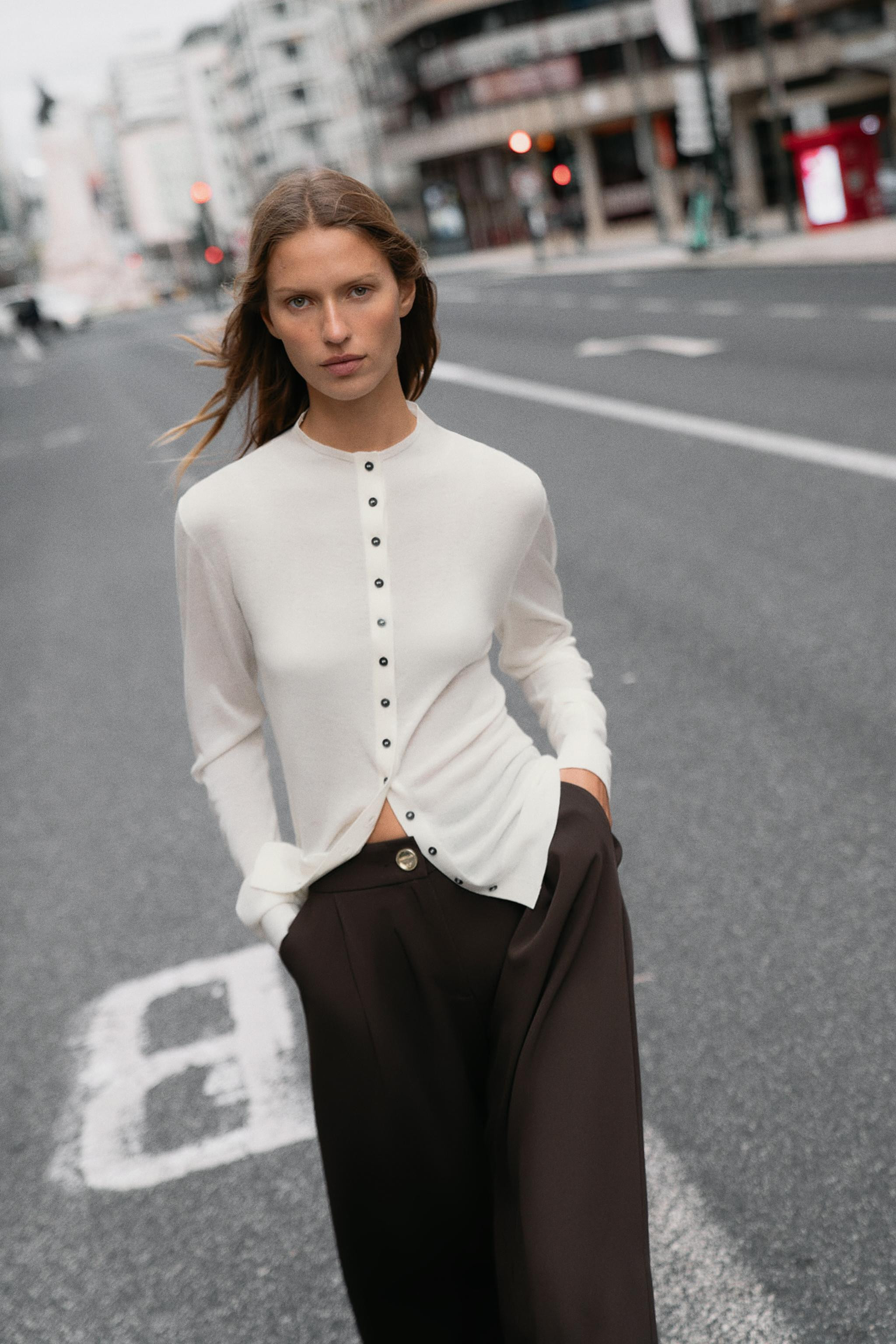 EXTRAFINE KNIT CARDIGAN | Zara US