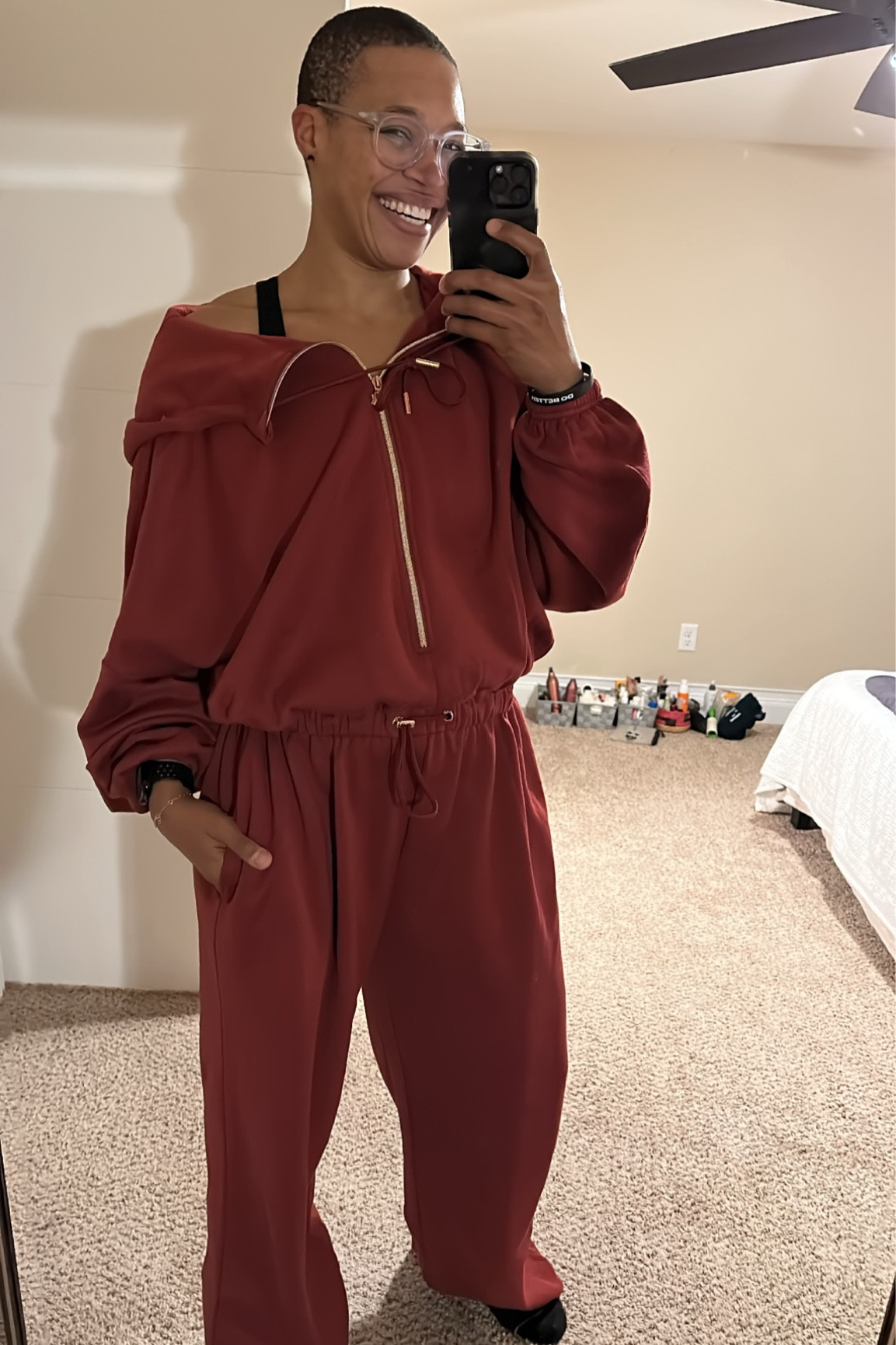 It’s giving hygge bb. 💋

Check out the new Xssential Cinched Hooded Jumpsuit by #SavageXFenty now! You’re going to want to double check with the YOUniversal size chart for guidance/fit. 

As an example I’m 5’7’’, between 150-160 pounds and got a size Small. 

#LTKunder100 #LTKSeasonal #LTKfit