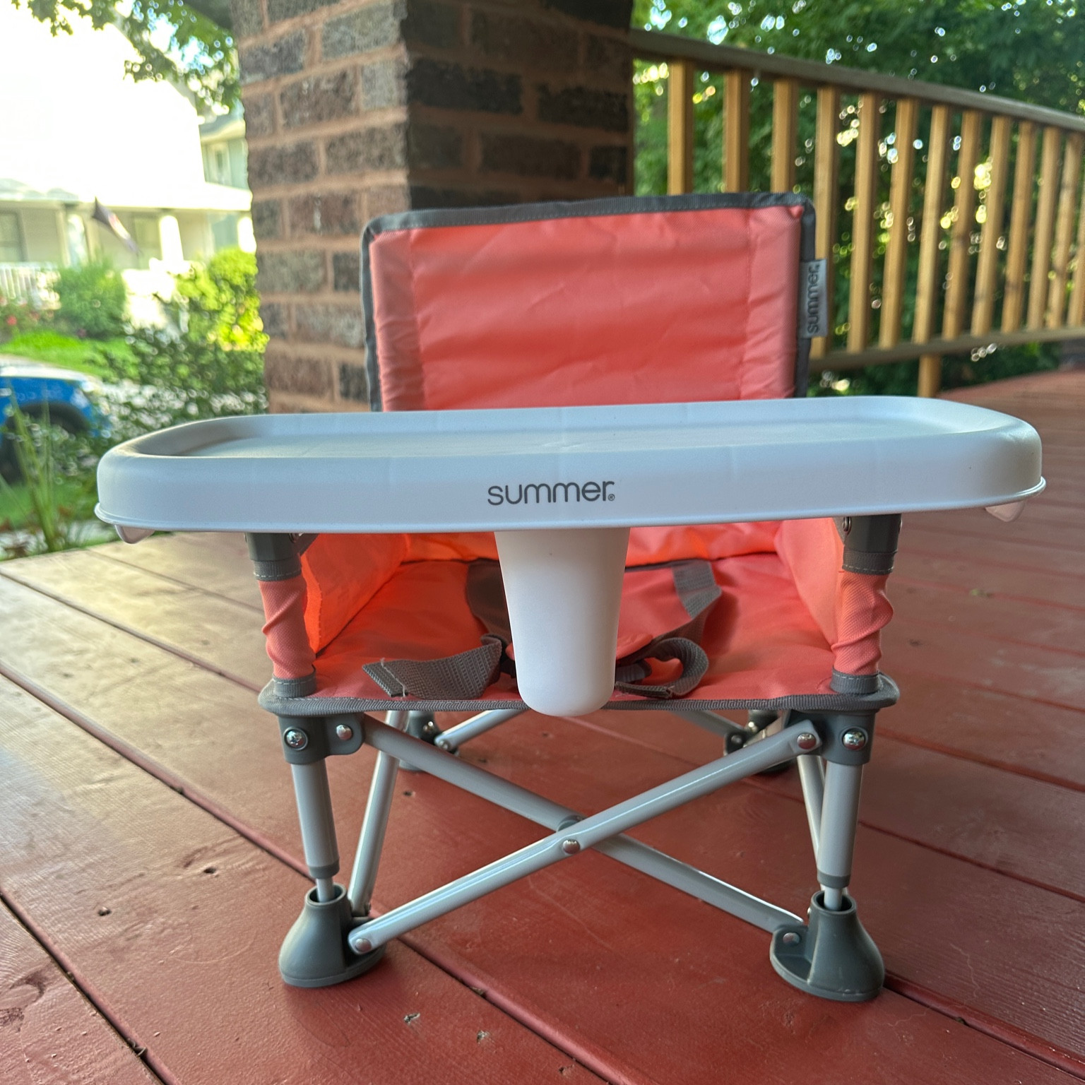 Portable infant chair - I cannot freaking handle the cuteness of this seat!!! She is going to love getting to sit outside in this as she’s obsessed with sitting up. 

#LTKfamily #LTKbaby #LTKSeasonal