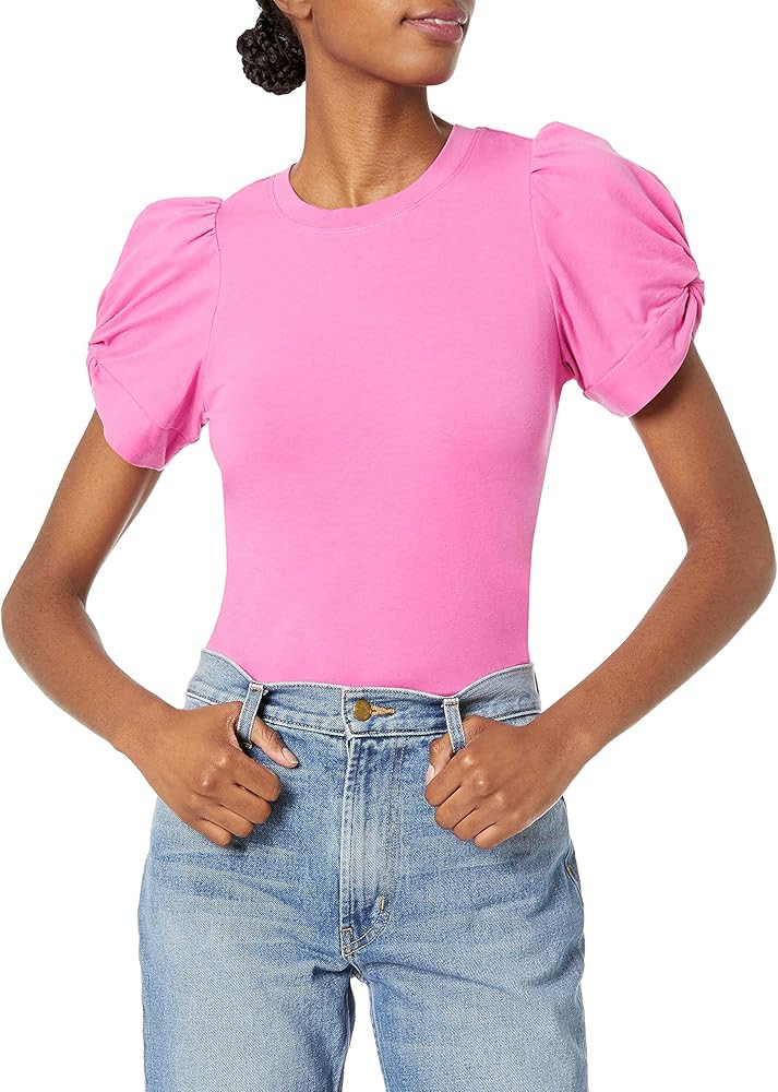 Amazon Essentials womens Regular-Fit Twist Sleeve Crewneck T-Shirt | Amazon (US)