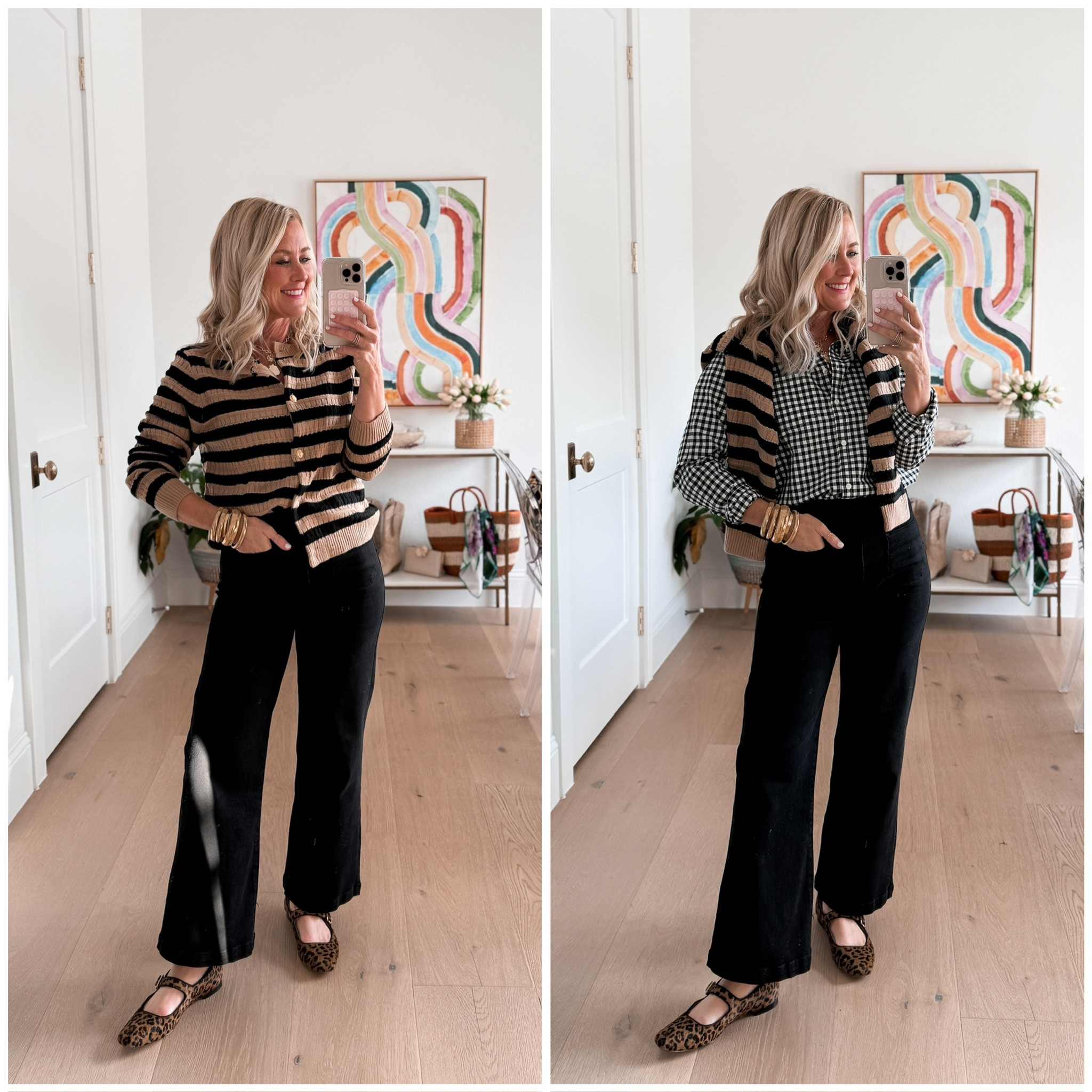 Amazon Fashion Finds | Hi Sugarplum! #sugarplumstyle #amazonhaul 

Size small cardigan and shirt 
Size 26 black jeans, code CASSIE15 

#LTKSeasonal #LTKOver40 #LTKFindsUnder50