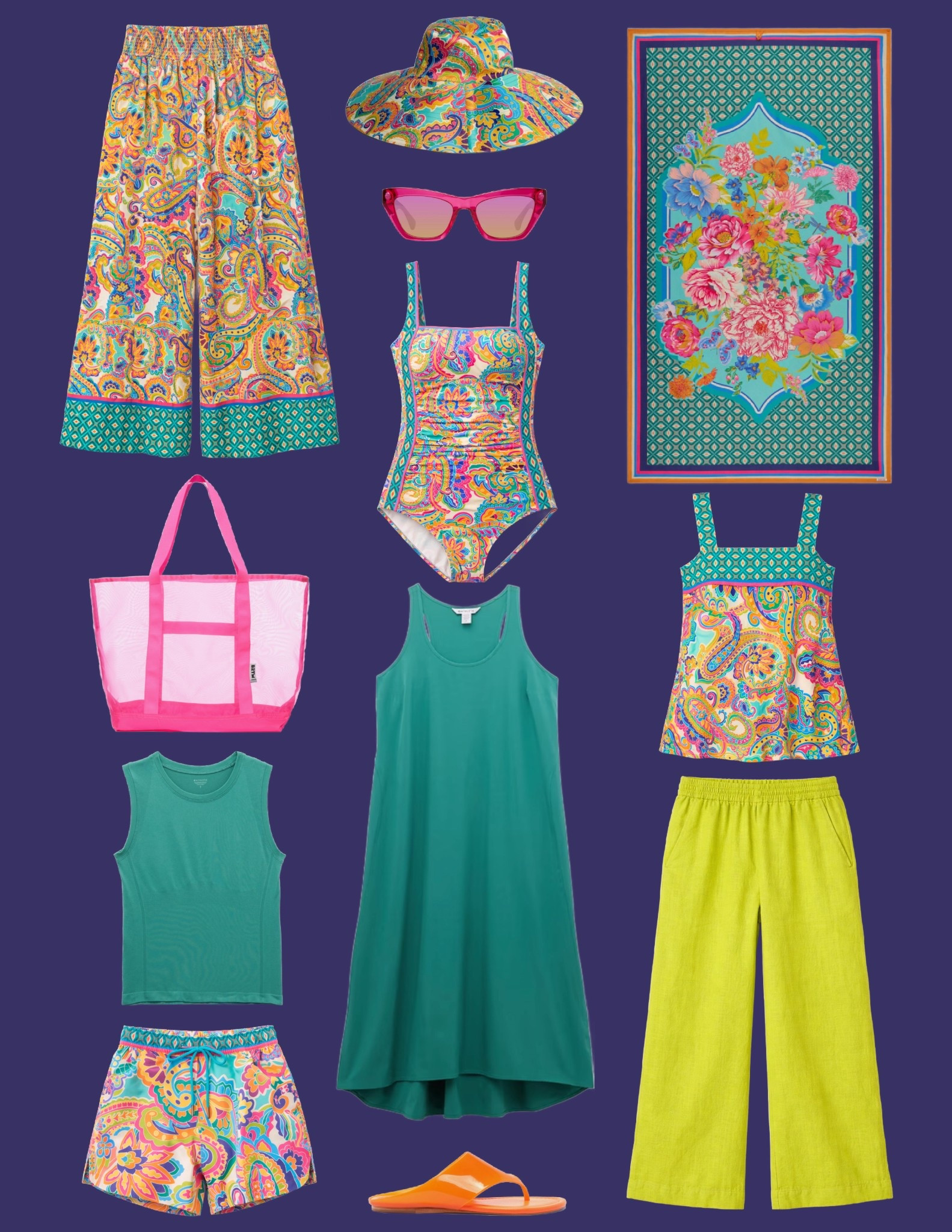 A size inclusive tropical vacation capsule wardrobe or just a way to elevate your pool look this summer with styles incorporating Johnny Was and other popular retailers with coordinated vacation beach looks. @shop_nordstrom 

#LTKMidsize #LTKSeasonal #LTKOver40