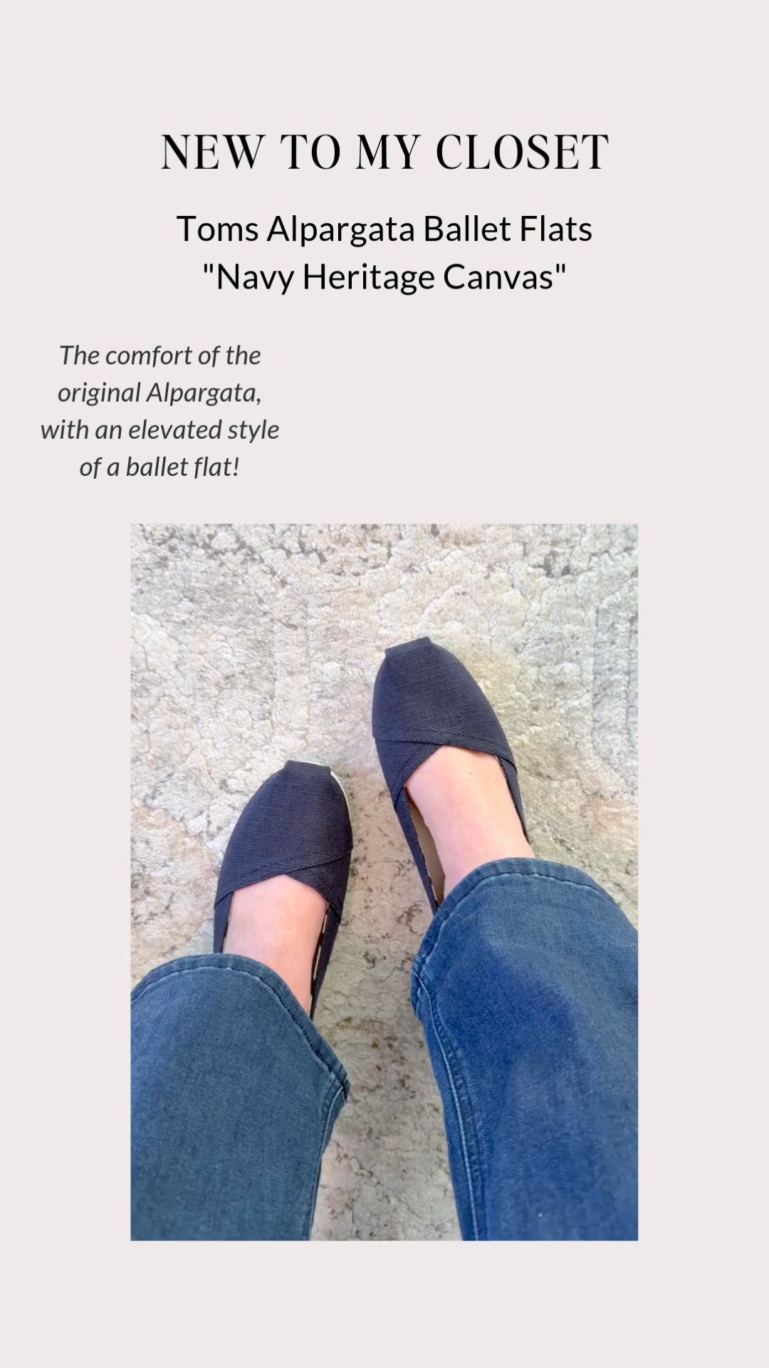 oms Alpargata Ballet Flats in "Navy Heritage Canvas"

The comfort of the original Alpargata with the style of a ballet flat! 

 