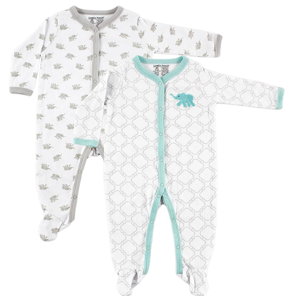 Luvable Friends Unisex Baby Cotton Sleep and Play | Amazon (US)