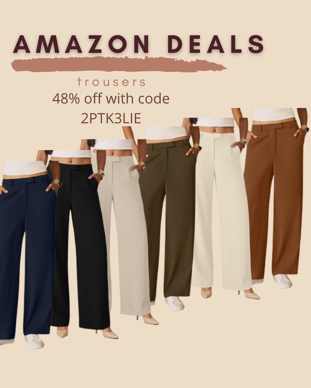 $13 ends 7/3

Amazon fashion
Amazon deals
Trousers
Workwear
Wide leg pants

#LTKSaleAlert