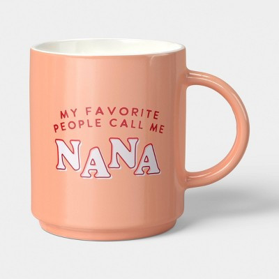 14oz Nana Stacking Mug Pink - Room Essentials™ | Target