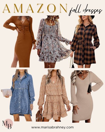 All the autumn feels with this Amazon lineup 🍂💃 Loving all of the warm and cozy colors and textures that have you covered for any fall occasion. These dresses are so fun and versatile! #FallFashionFinds #AmazonFashion #AmazonStyle #FallDresses #AmazonDresses #Fallstyle2023

#LTKstyletip #LTKSeasonal #LTKparties