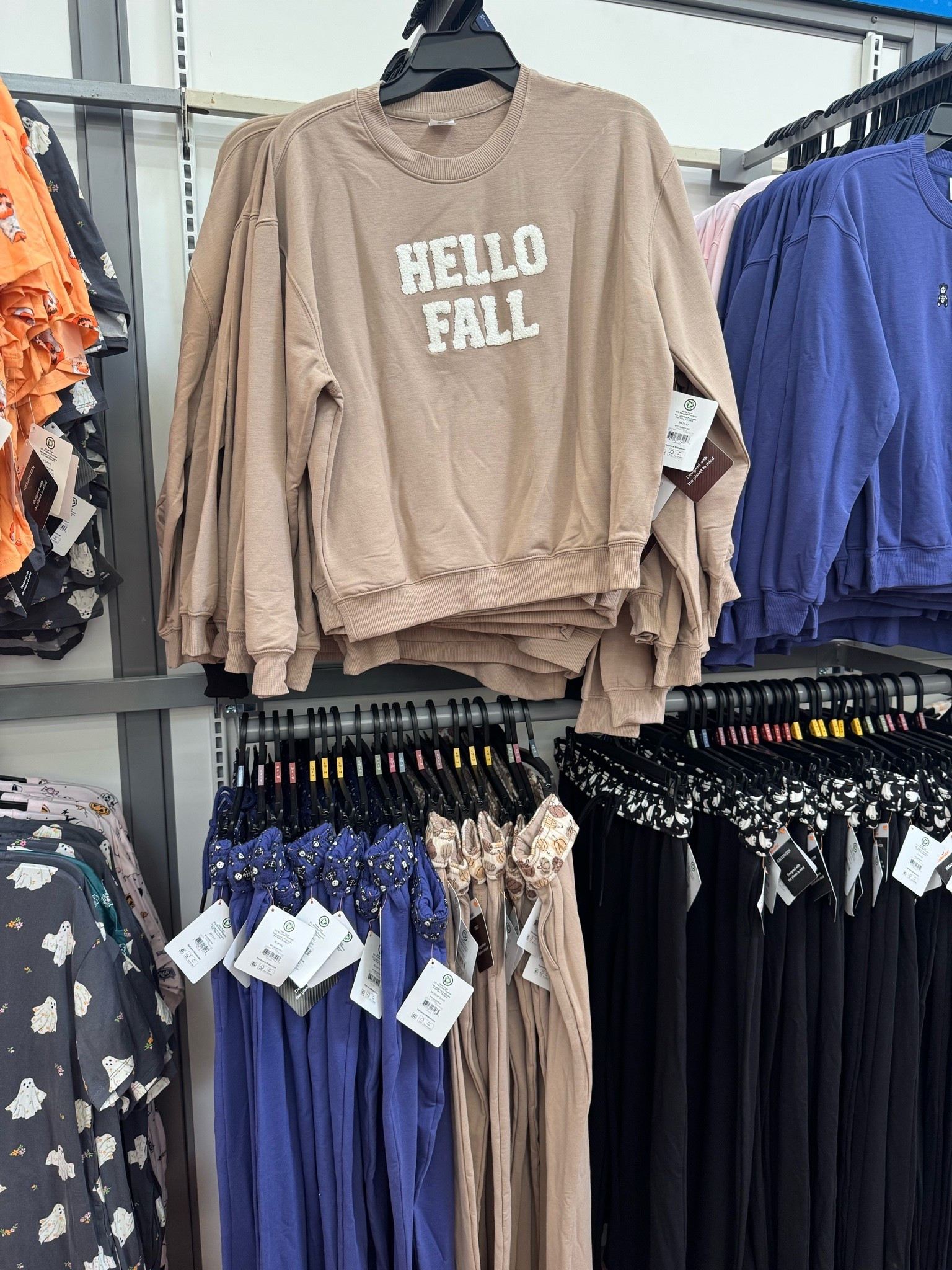 Walmart✨ Halloween and Fall Women's French Terry Knit Lounge Sleep Top with Long Sleeves, Sizes XS-3X

#LTKTravel #LTKSeasonal #LTKootd