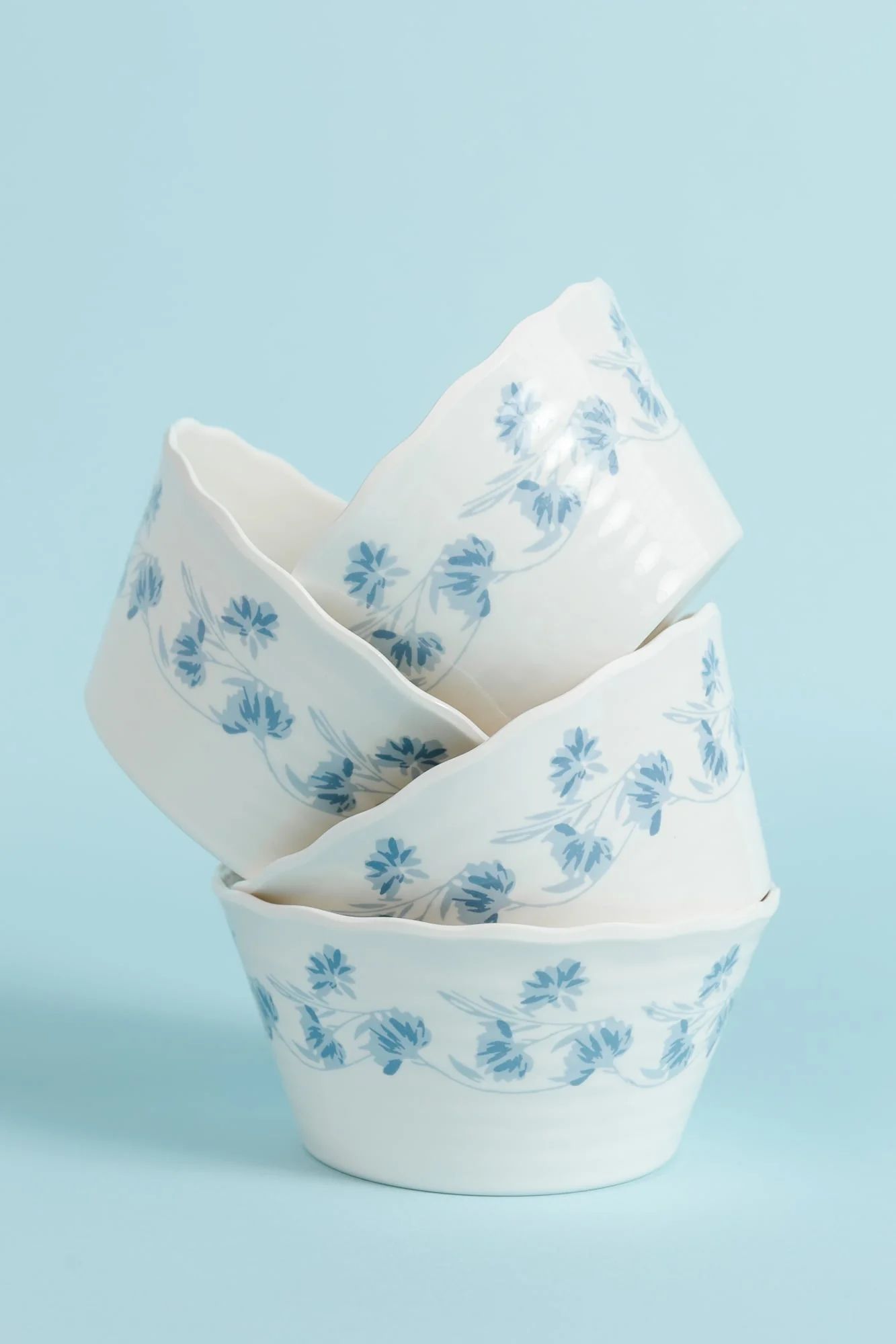 Botanical Melamine Bowls - Set of 4 | Rachel Parcell