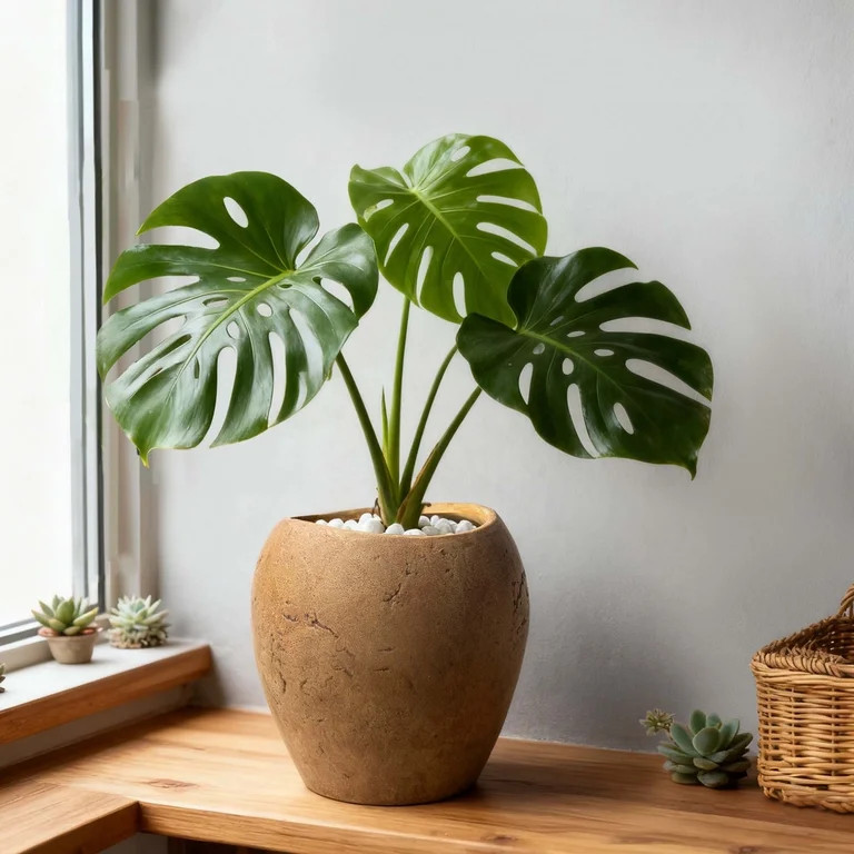 Better Homes & Gardens 7" x 7" x 7.5" Round Copper Ceramic Skyla Plant Planter | Walmart (US)