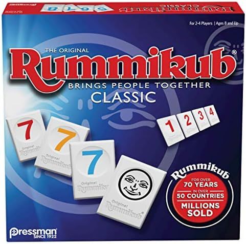 Rummikub - Classic Edition - The Original Rummy Tile Game by Pressman | Amazon (US)