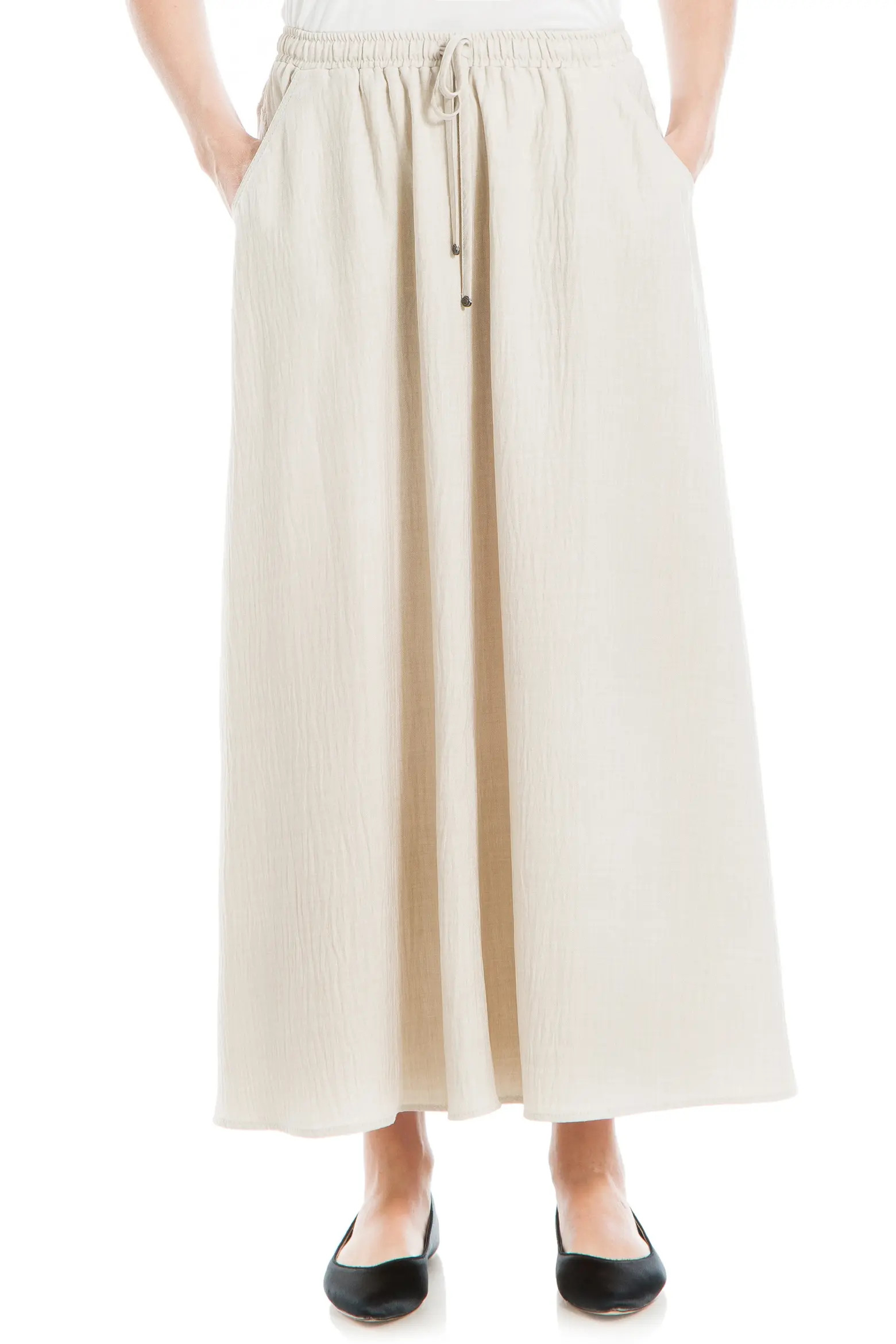 MAX STUDIO Textured Crop Maxi Skirt (Women) | Nordstromrack | Nordstrom Rack