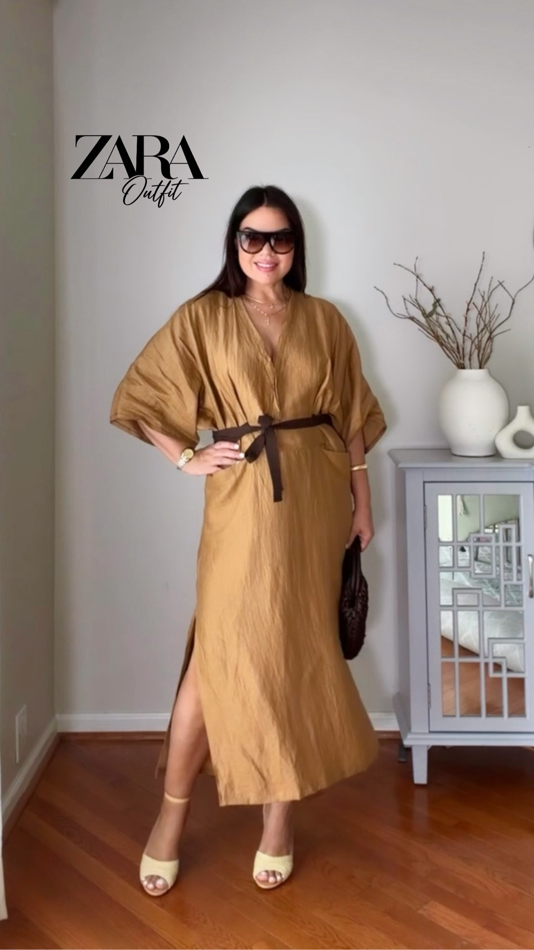 ZARA LINEN DRESS 🤎
Such an effortlessly chic summer look. This Zara linen dress is the perfect mix of relaxed & elevated — I love it styled with warm brown accessories.

@Zara dress | MID-CAMEL | 1932/919/756 

I linked all the accessories to recreate the look — my raffia bag, Celine sunglasses, shoes & jewelry ✨

Shop the accessories below 🤎

#ZaraStyle #ZaraOutfit #LinenDress #SummerStyle #NeutralStyle #EffortlessChic

#LTKootd #LTKSaleAlert #LTKWorkwear