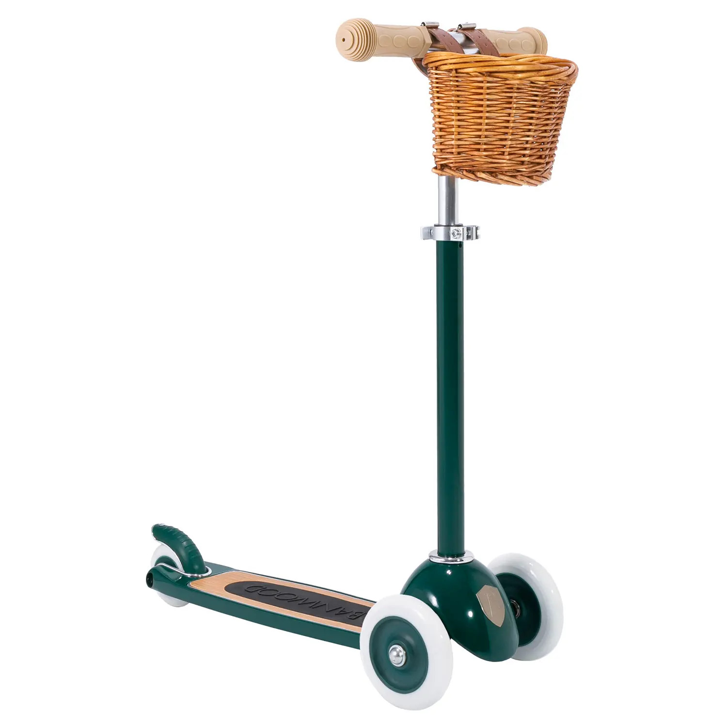 Scooter with Basket - Green | Meri Meri
