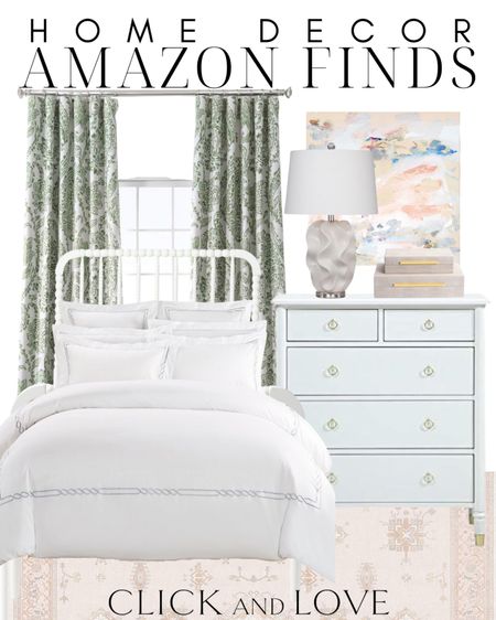 Bedroom finds from Amazon ✨ this pretty bed is so perfect for a light and airy feel!

Bedroom, primary bedroom, guest bedroom, spindle bed, bed frame, bedding, budget friendly bedding, dresser, nightstand, abstract art, decorative box, lamp, curtains, area rug, neutral rug, bright bedroom, bedroom inspiration, modern style, traditional style, bedroom styling, curated spaces, shoppable inspo, bedroom inspiration, Modern home decor, traditional home decor, budget friendly home decor, Interior design, look for less, designer inspired, Amazon, Amazon home, Amazon must haves, Amazon finds, amazon favorites, Amazon home decor #amazon #amazonhome 

#LTKFindsUnder100 #LTKHome #LTKStyleTip