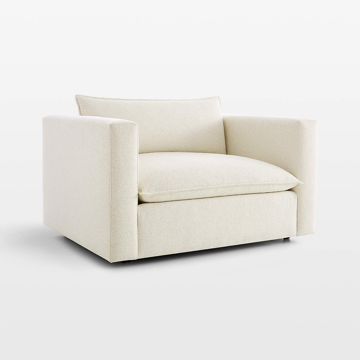 Lotus Deep Chair and a Half + Reviews | Crate & Barrel | Crate & Barrel