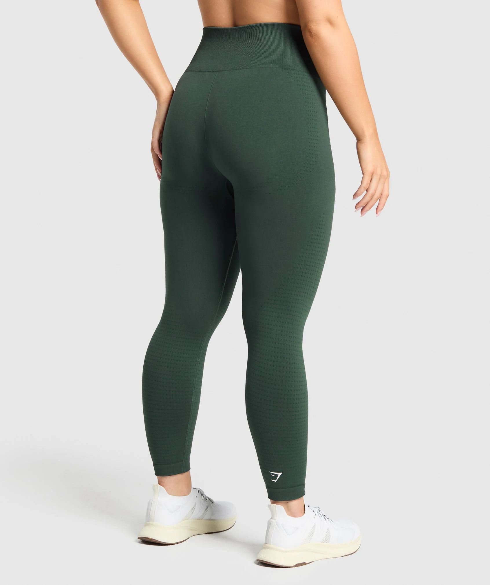 Gymshark Vital Seamless Leggings - Woodland Green Marl | Gymshark US