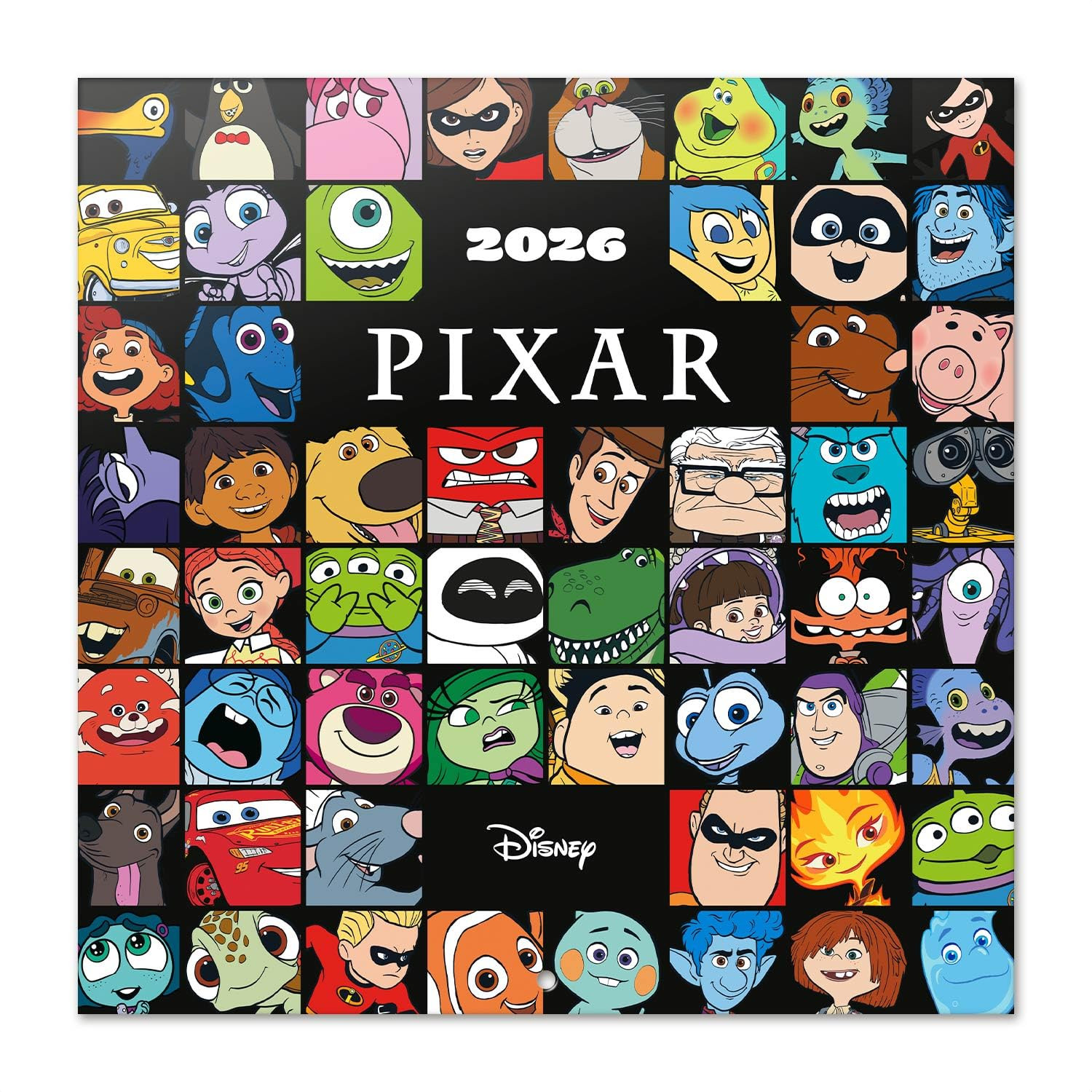 Grupo Erik Wall Calendar 2026 - Disney Pixar Calendar 2026 | Square 30 x 30 cm - 12 x 12 inches W... | Amazon (UK)
