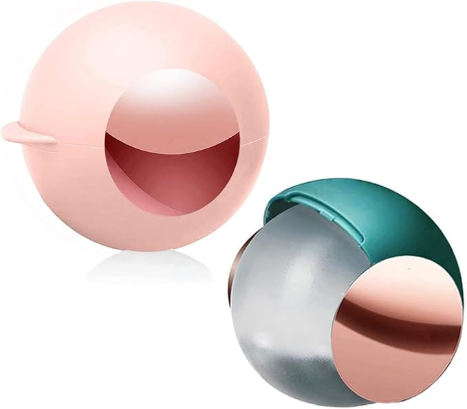 2 Pack Reusable Gel Lint Roller Ball for Pet Hair, MUEDRT Washable Small Lint Remover for Clothes... | Amazon (US)