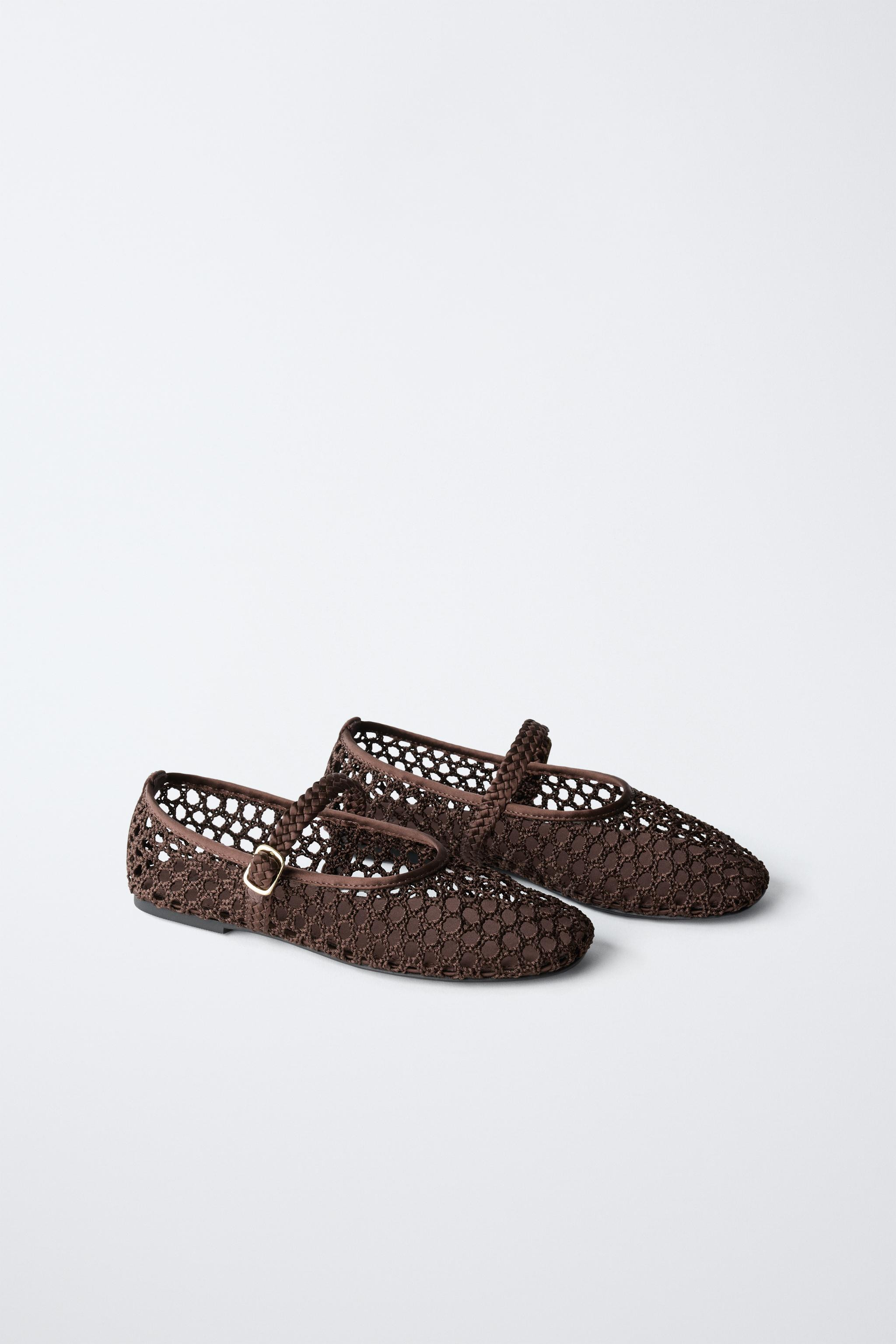OPENWORK BALLET FLATS | Zara US