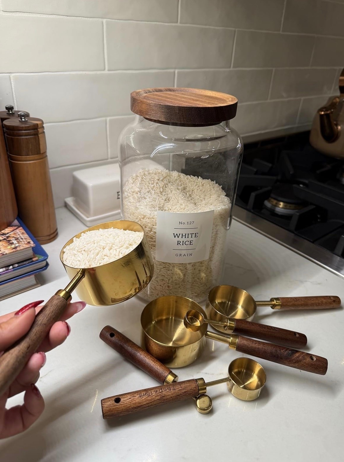 These measuring cups and storage jars are perfect for organizing my kitchen and baking!

#LTKdayinmylife #LTKHome #LTKmomlife