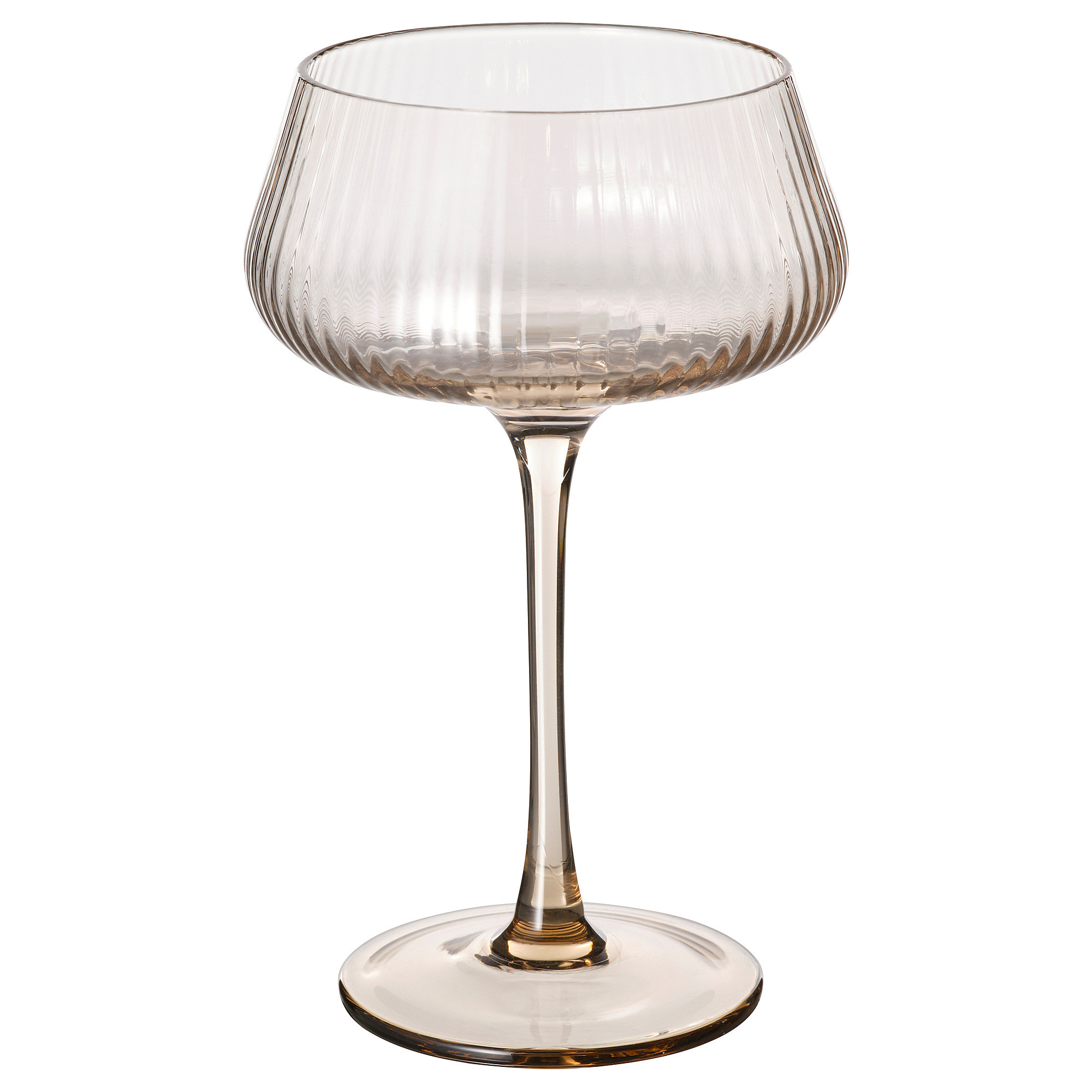 ANLEDNING champagne coupe, light brown, 28 cl - IKEA Germany | IKEA (DE)