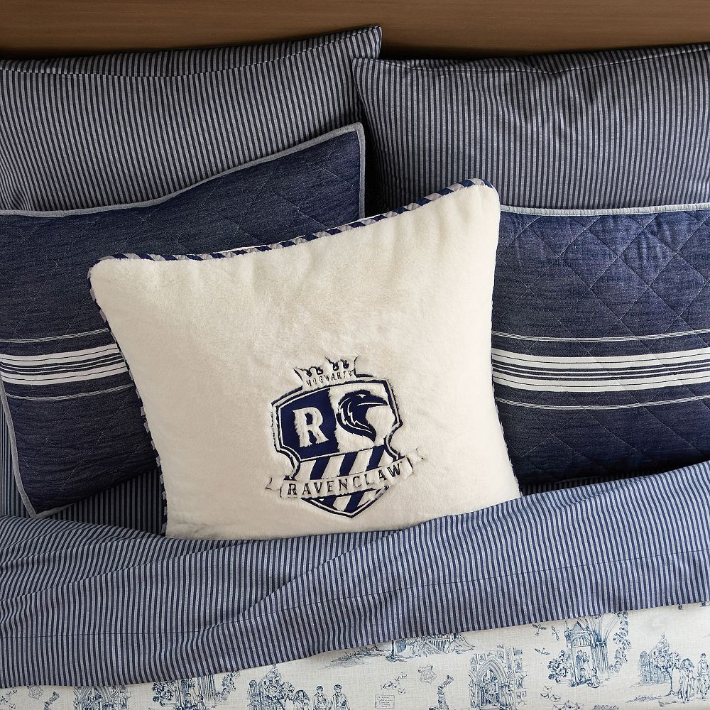 Harry Potter™ House Faux Fur Euro Pillow Cover | Pottery Barn Teen