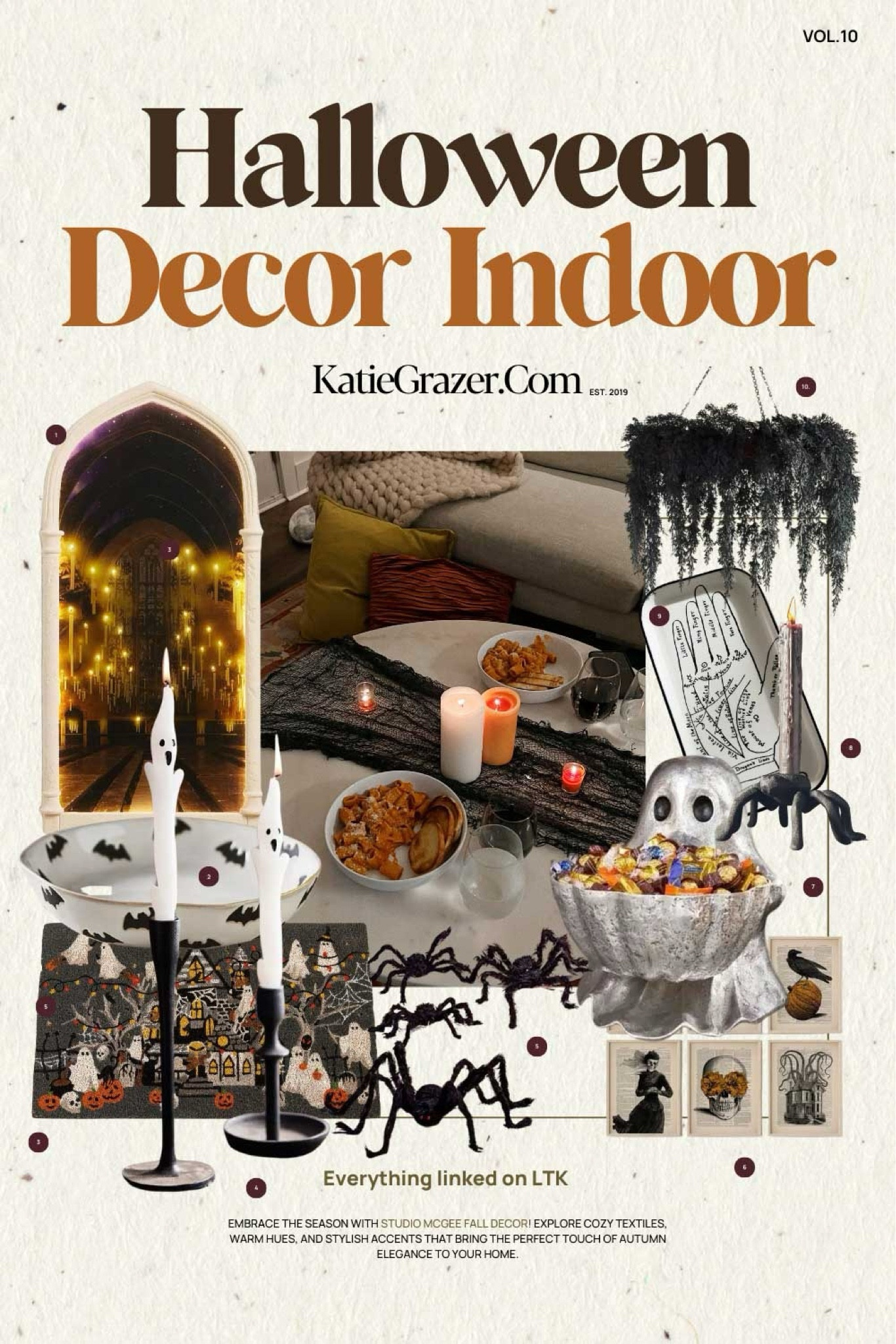 Indoor Halloween Decor Ideas 🧡


#halloween #halloweendecor #halloweenhomedecor #halloweenparty #fall #autumn

#LTKSeasonal #LTKParties #LTKHome