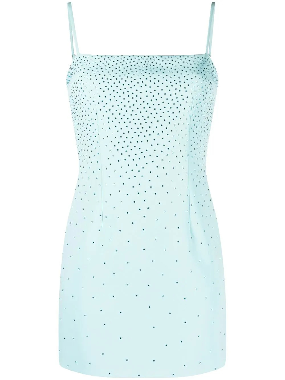 Blumarine rhinestone-embellished mini-dress - Farfetch | Farfetch Global