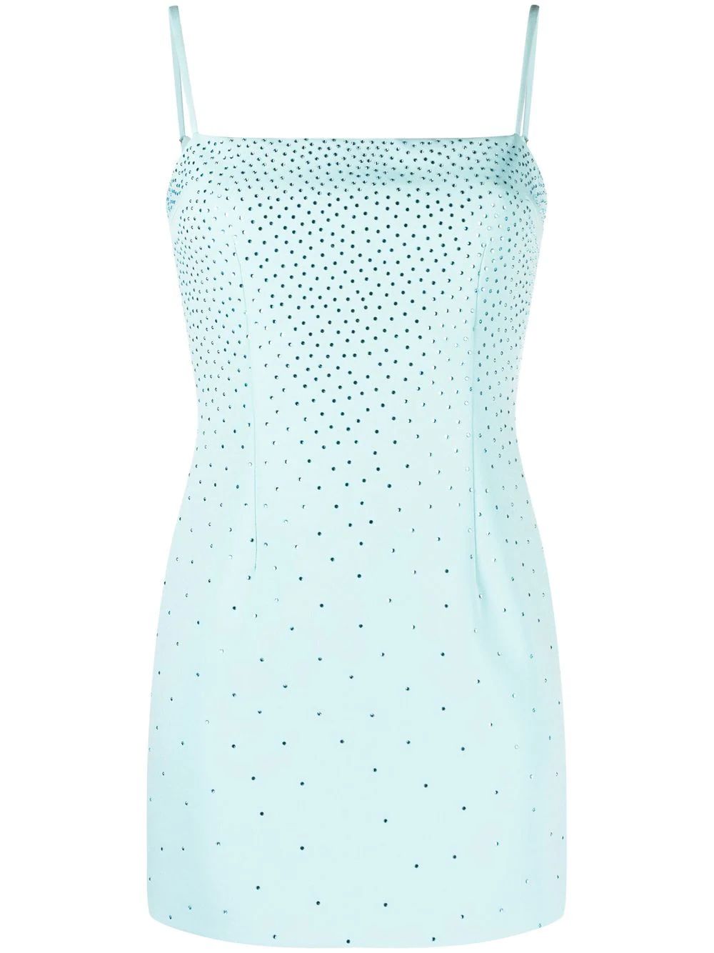 Blumarine rhinestone-embellished mini-dress - Farfetch | Farfetch Global