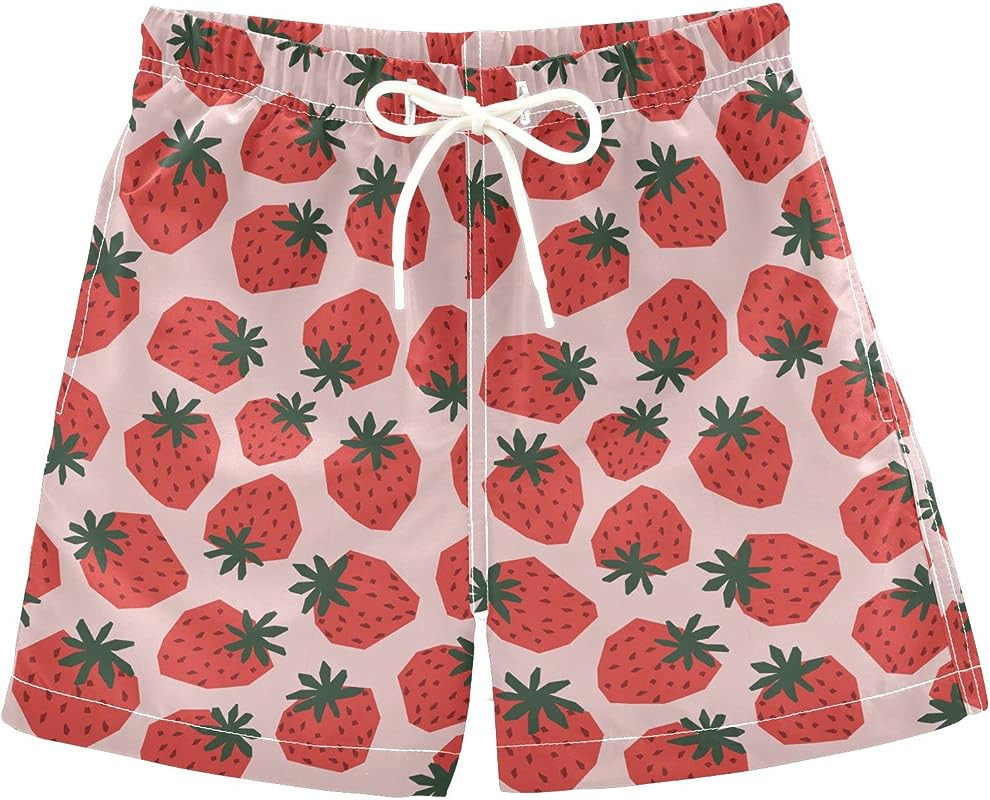 Aflyko Boys' Board Shorts Bathing Suit Swim Trunk Girls Beach Swimwear All Day Shorts | Amazon (US)