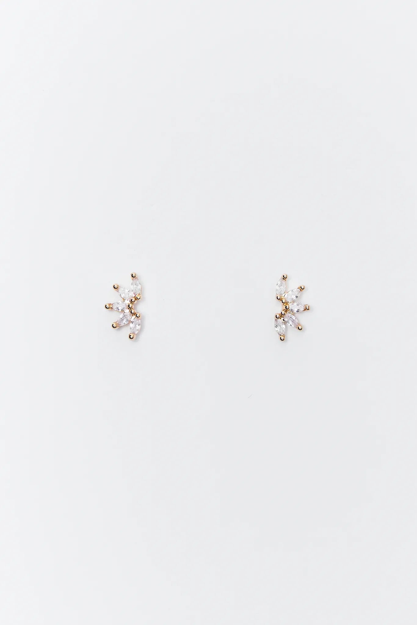 Jones Rhinestone Stud Earrings | Avara