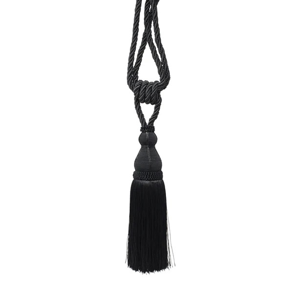 Oversized Black Tassel | Tuesday Made
