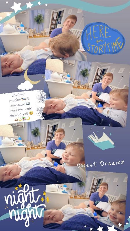 Bedtime routine 🛌 & storytime 📖 are extra cute these days!! 🥹🫶🏽💫📚🌙

#LTKHome #LTKFamily #LTKBaby