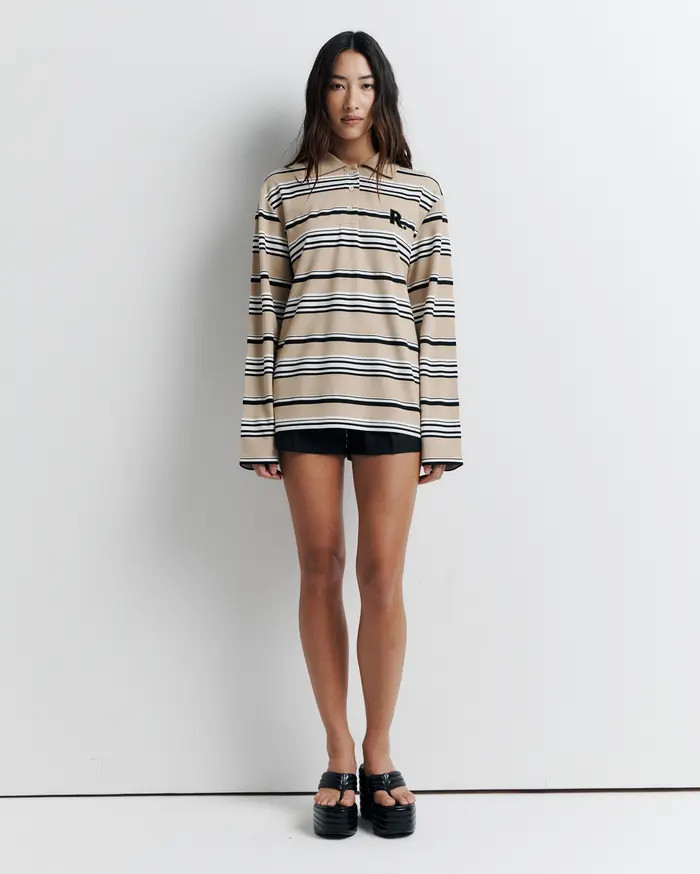 Romy Varsity Polo | Nordstrom | Nordstrom