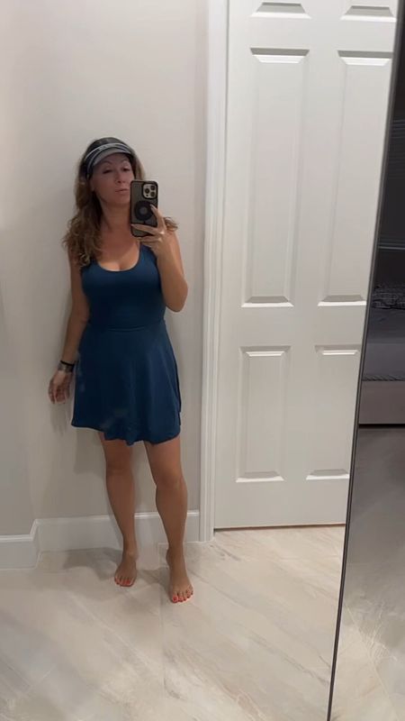 My favorite summer dress! Play tennis, walk on the beach, go for a walk or have lunch it looks equality pretty and functional. 

#LTKover40 #LTKunder50 #LTKstyletip