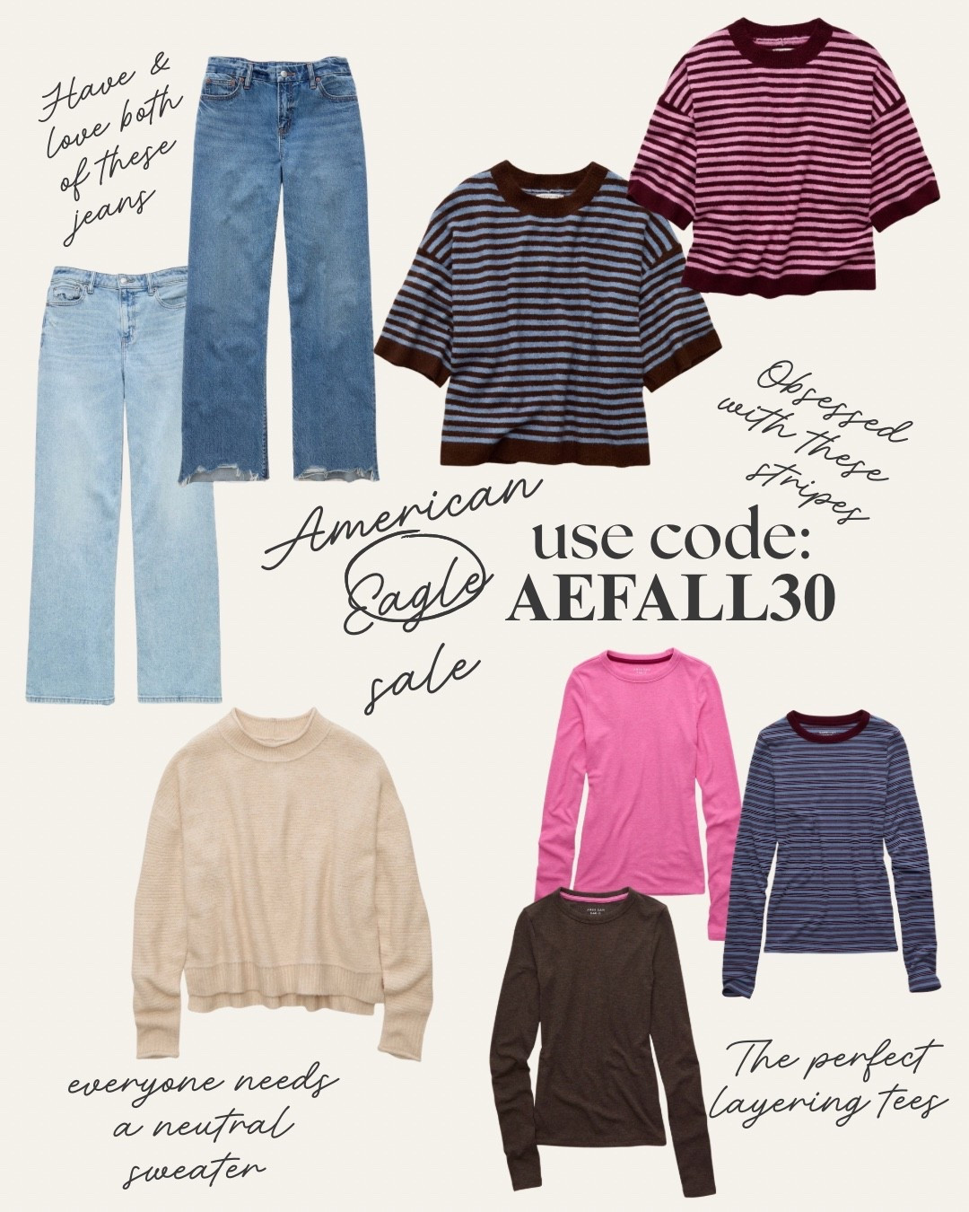 American Eagle Sale finds

#LTKSaleAlert #LTKmomlife