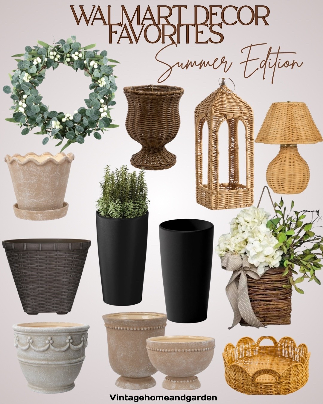 The prettiest summer decor I’ve found from scrolling and it’s all from Walmart!🤍

#LTKSaleAlert #LTKHome #LTKSeasonal
