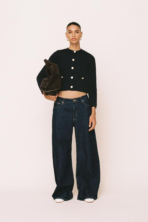 Z1975 HIGH RISE WIDE LEG JEANS | Zara US