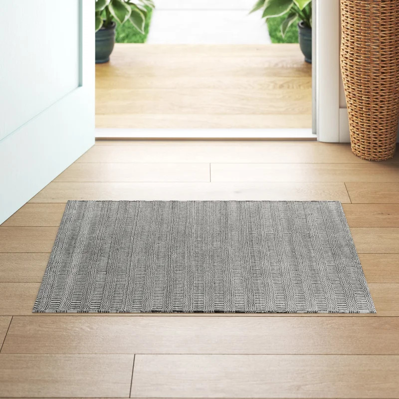 Leah Wool Dark Green/Khaki Rug | Wayfair North America
