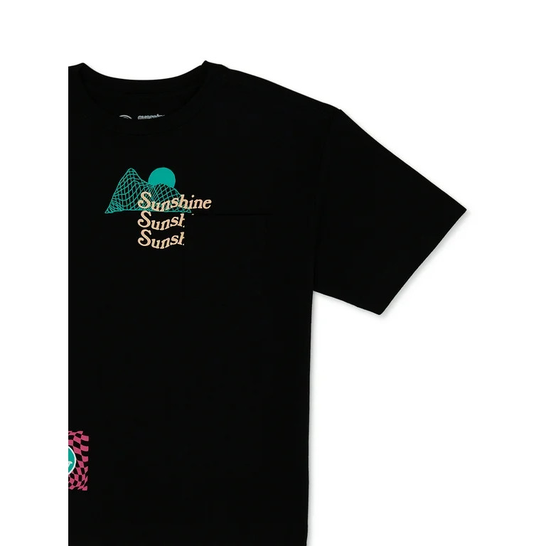 Wonder Nation Boys Oversized Graphic Pocket Tee, Sizes 4-18 & Plus | Walmart (US)