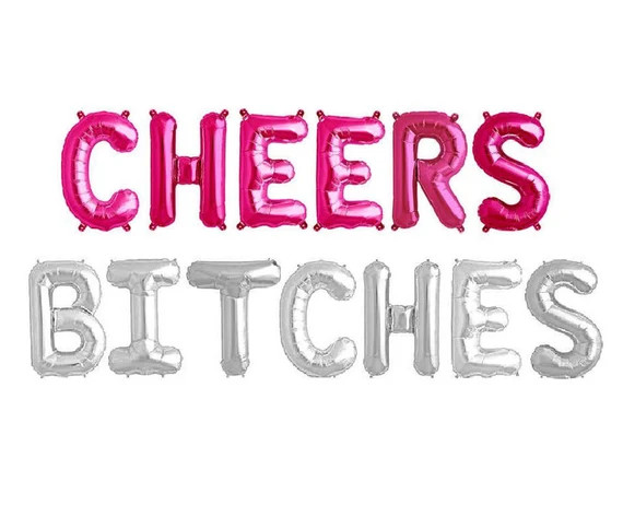 Cheers Bitches Balloons Bachelorette Party Balloons Bach Party | Etsy | Etsy (US)