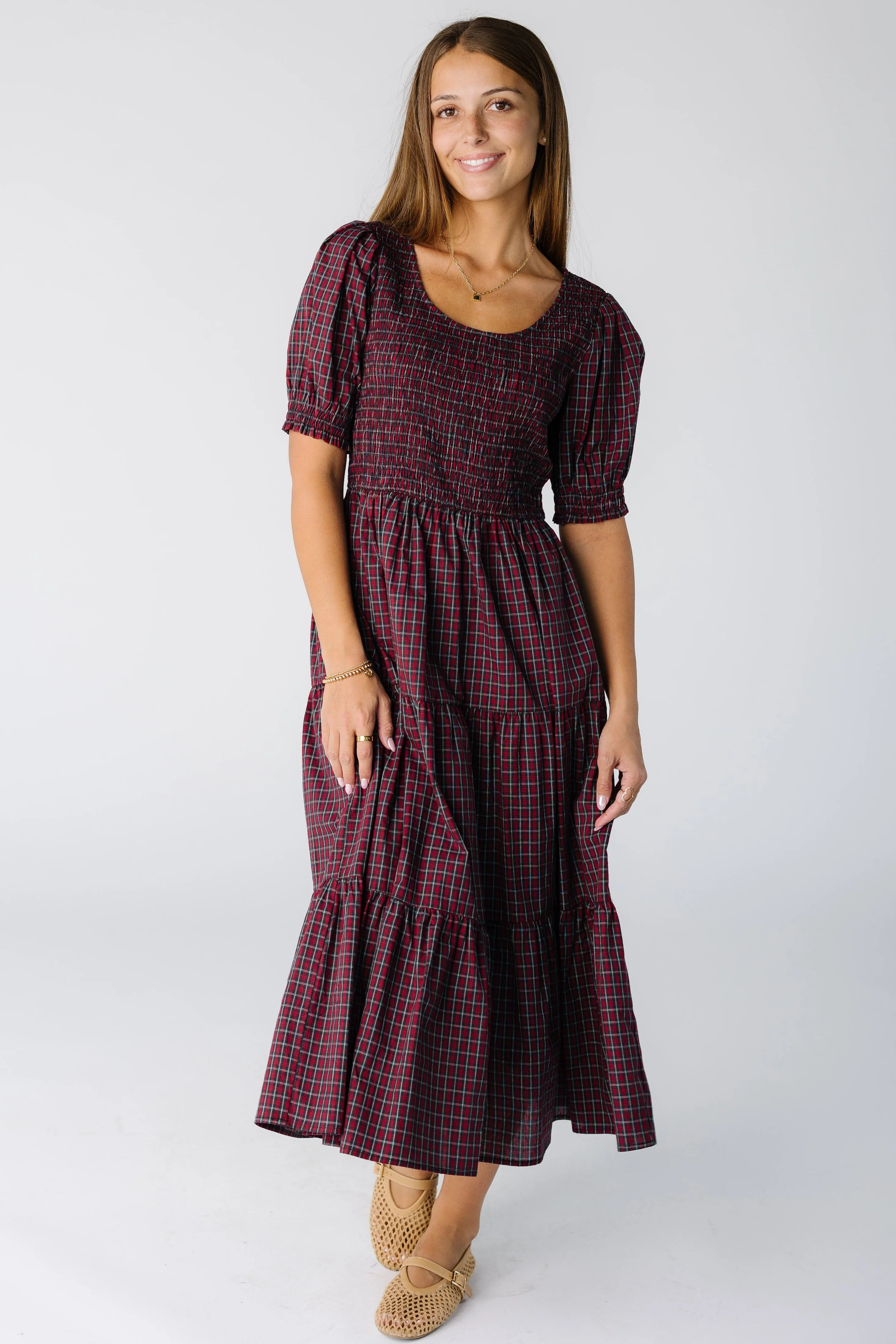 Brass & Roe The Alison Smocked Dress | Called To Surf