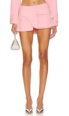Mother of All Sage Pocket Skirt in Pink from Revolve.com | Revolve Clothing (Global)
