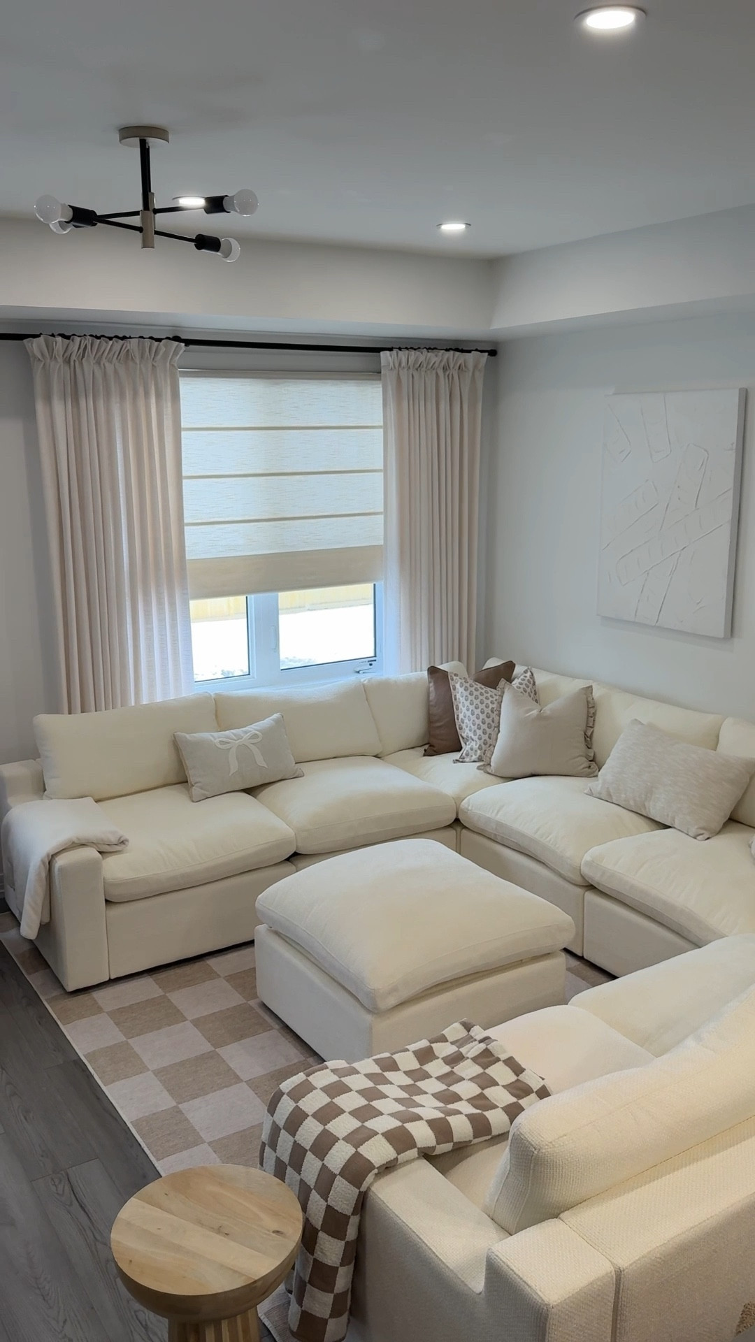 What I ordered from TWOPAGES 🤍
• Della Wool Rug
Natural colorway
• Liz Linen Pleated Curtains
Beige White
Pinch Pleat 
Privacy lining
Memory Shape Trained
• Arno Decorative Curtain Rod
Black finish
• Motorized Roman Shades (Cordless)
Jawara fabric collection
Ivory Beige color
Inside mount

#LTKHOME #homedecor #curtains 

#LTKvlog