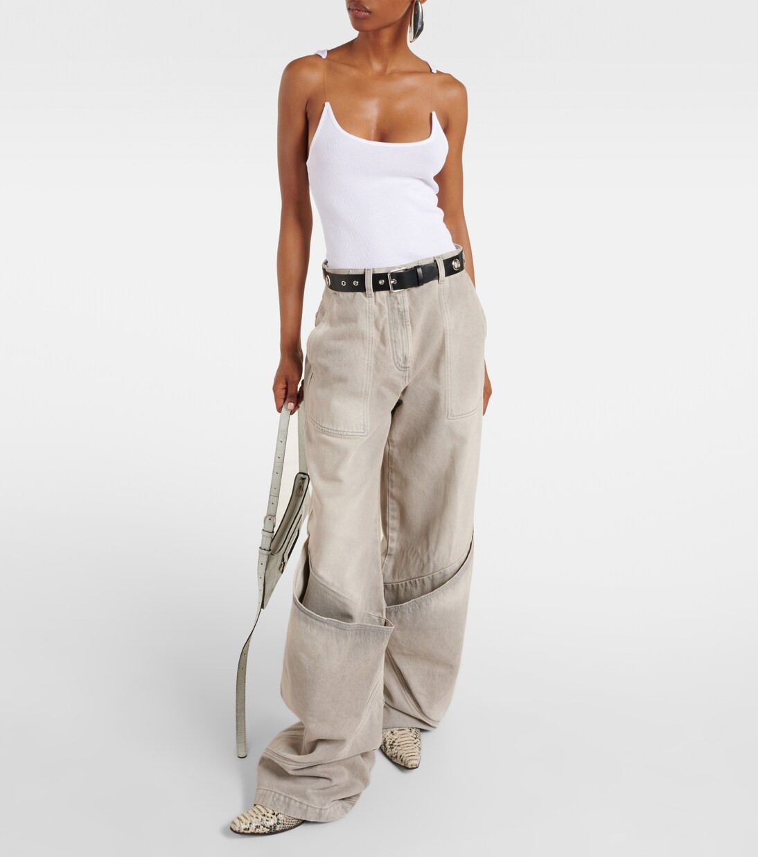 Cotton jersey tank top | Mytheresa (UK)