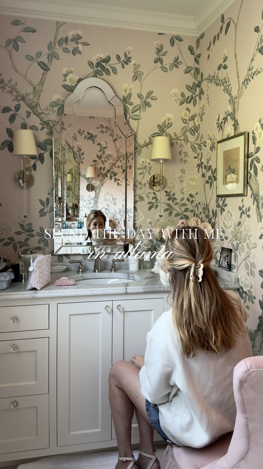 Spend the day with me in Atlanta! Wore these shorts to Disney and they’re the perfect wide leg pair with a twist. My favorite $29 sandals continue to carry the season, sized down half a size to a 6 and they fit great. In the apricot color. Wore my go-to jeans to the Braves game and a new T-shirt with shoulder pads, which is a signature look for me and so flattering imo. Happy Sunday! 

#LTKStyleTip #LTKSeasonal #LTKFindsUnder50