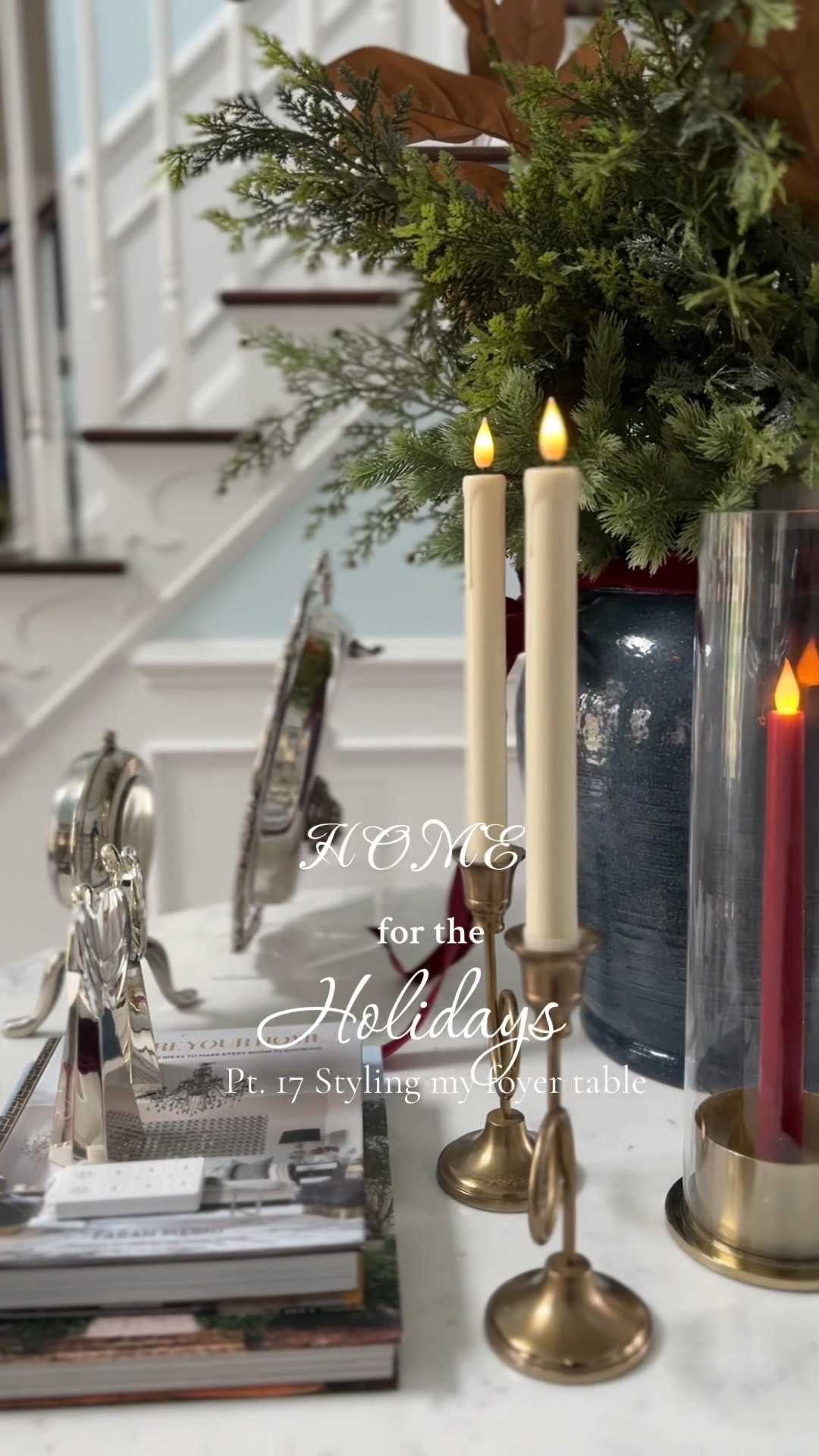Styling my Ralph Lauren entry foyer! 

#LTKHoliday #LTKSeasonal #LTKHome