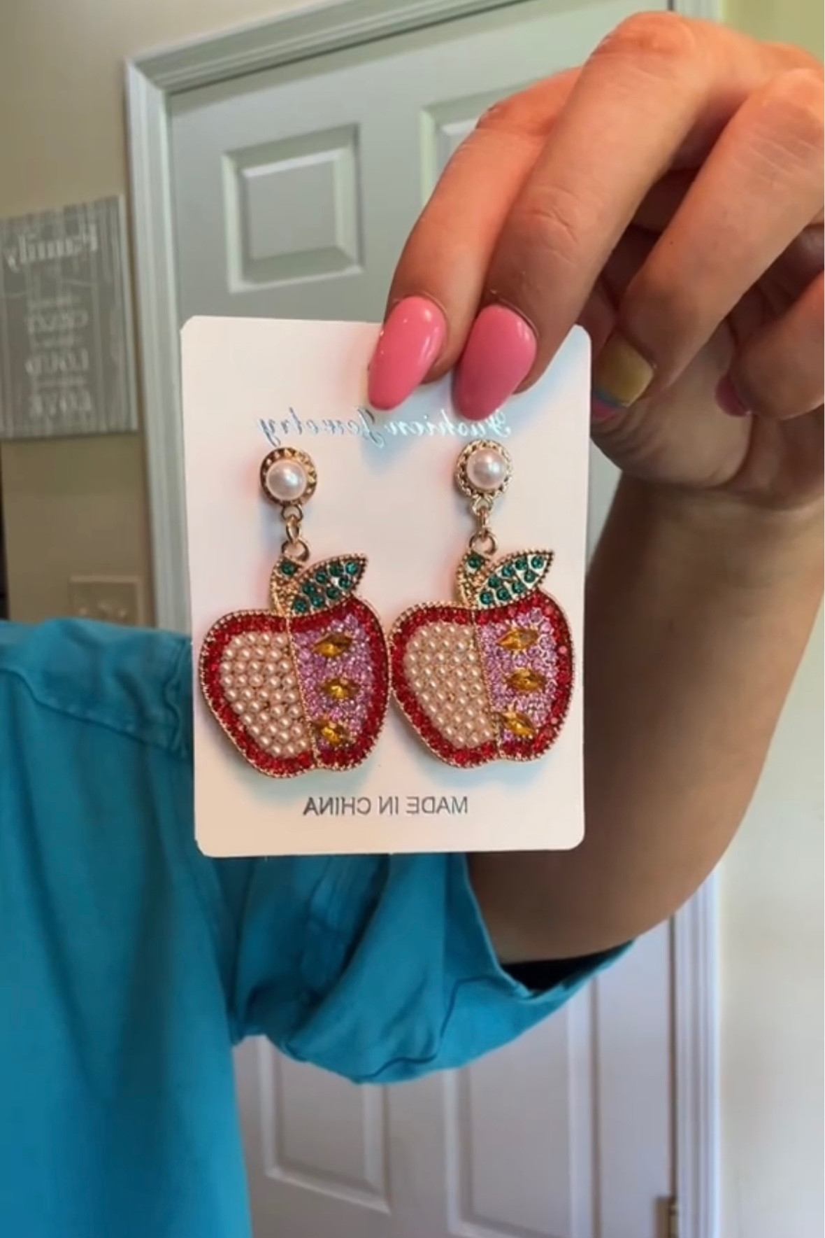 Shein Apple Earrings 🍎

#LTKBacktoSchool #LTKstyletip #LTKFind
